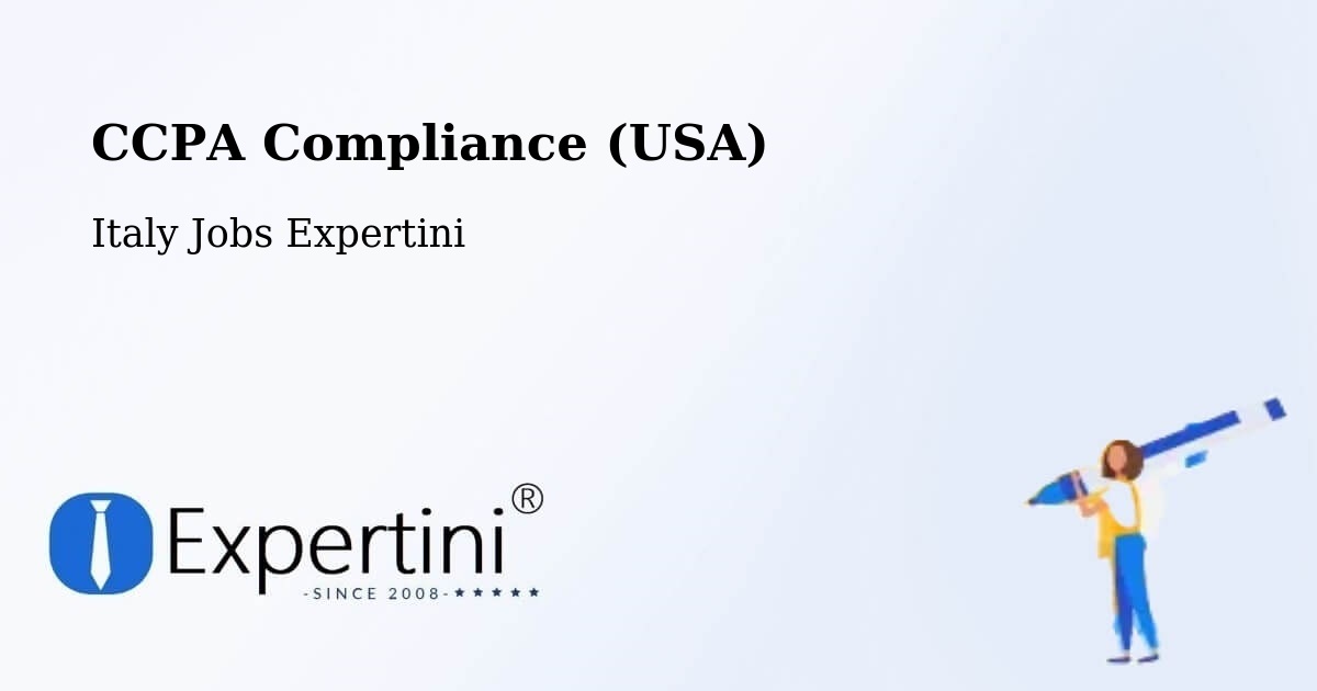 CCPA Privacy Rights & Compliance Notice – Ramacca - Italy Jobs Expertini