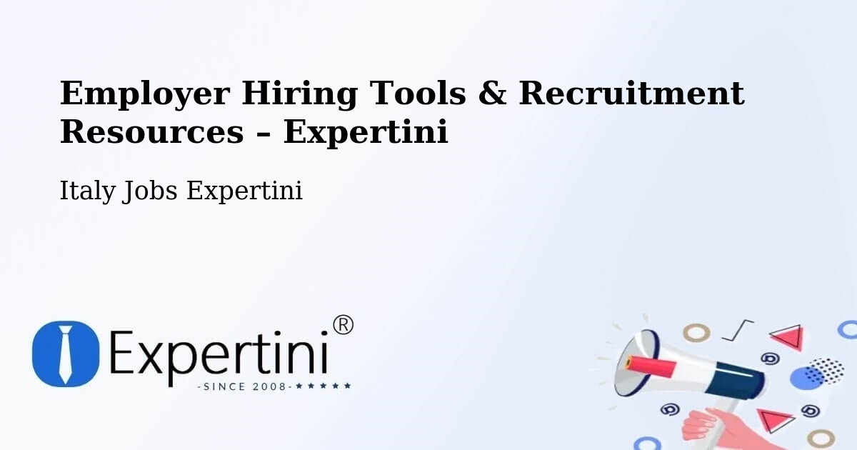 Employer Hiring Tools & Recruitment Resources – Ramacca - Ramacca, Italy Jobs Expertini