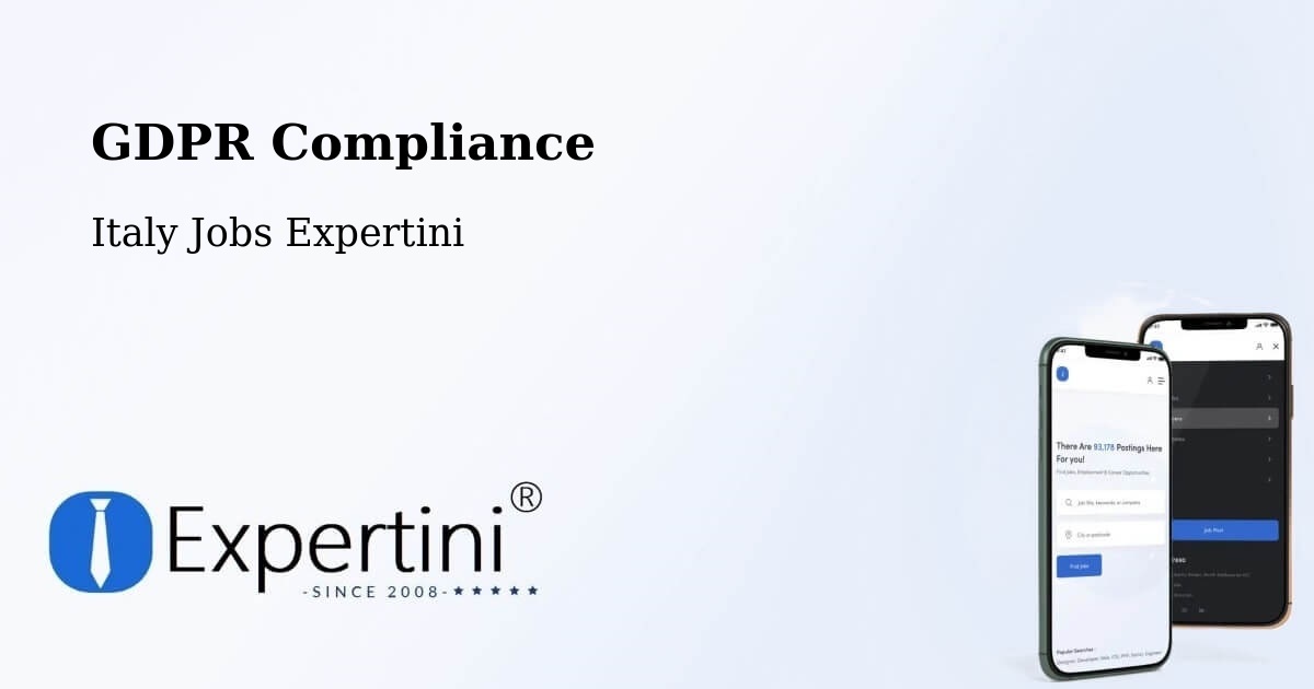 EU GDPR Compliance Statement – Ramacca - Italy Jobs Expertini